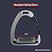TuffRider Tech Safety Stirrups- Silver-4 1/2