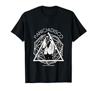Panic! At The Disco official merchandise. Lightweight, Classic fit, Double-needle sleeve and bottom hem