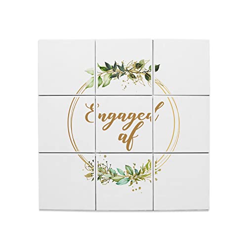 Carreaux céramique décoratif pour remplacer la déco en papier jetable des fêtes de fiançailles