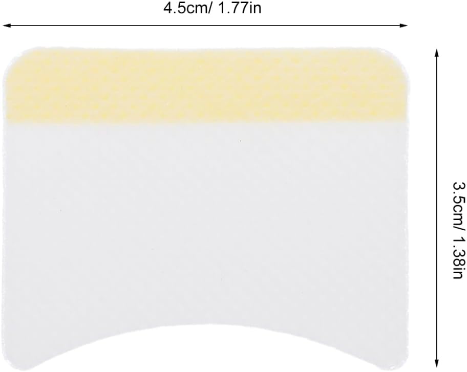 FRCOLOR 160pcs Cotton Eyelash Makeup Remover Pads Eyelash Pads Makeup Cleaning Pad Reusable Eye Makeup Removal Tools for Home and Salon Use