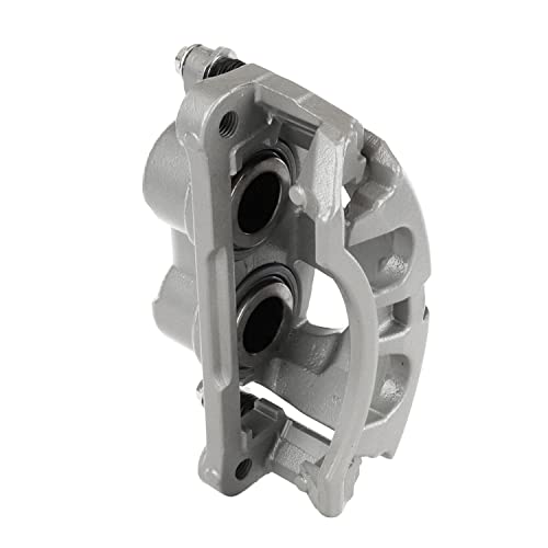 Image of Detroit Axle - Front Left Brake Caliper with Bracket Replacement for 2009 | 2010 2011 2012-2018 Dodge Ram 2500 3500 4000