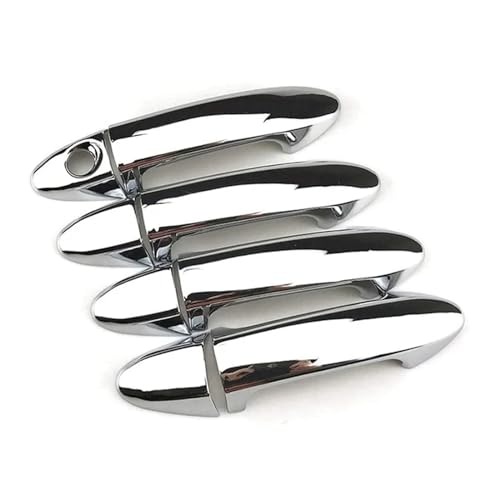 Housse poignée porte Ford Fiesta 2009-2012 garniture de protection extérieure en ABS noir