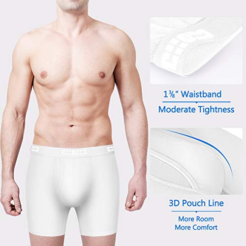 Men's Underwear Micro Modal 3 Pack Boxer Briefs Open Fly2