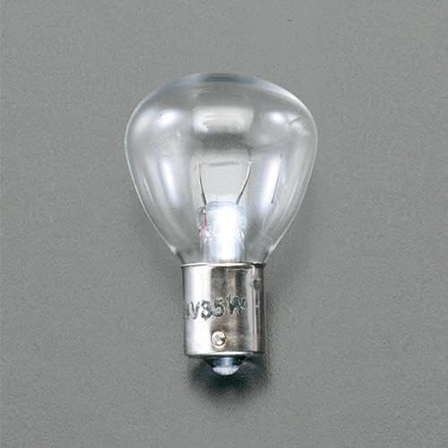 エスコ DC24V/35W電球(シングルベース回転灯用/2個) EA758ZK-52