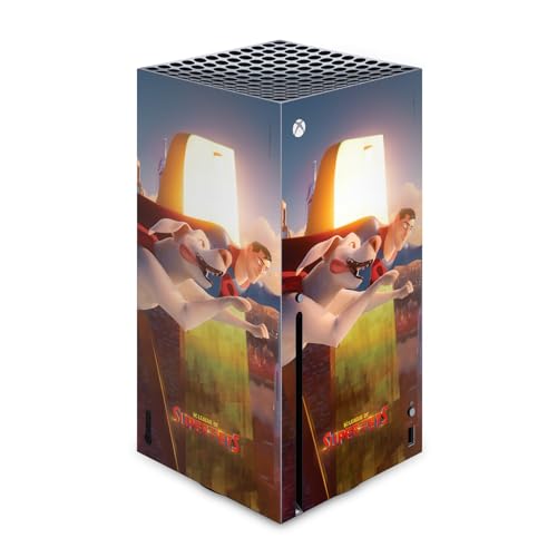 Skin Xbox Series X DC League of Super Pets Krypto et Superman Autocollant Vinyle