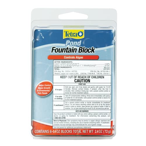 Tetra Pond Fountain Block 6 Count, Controls Algae...