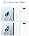 ESR MagMouse Snap-to-Carry Bluetooth Mouse, Rechargeable Wireless Mouse for Laptop with Built-in Charging Cable, Reusable Adhesive Holder, BT 5.0 + 2.4 GHz Connectivity, Silent, Ergonomic, White