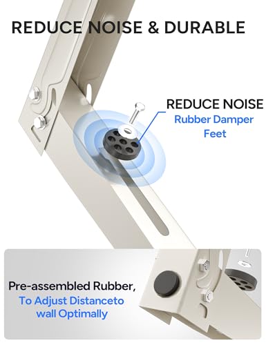 Support mural climatiseur haut de gamme 222kg mini split robuste - 5