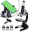 200x|5000x Optical Microscopes|Black