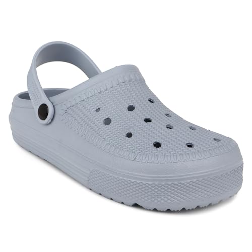 Image of Hygear Men's Feather EVA Clogs | Lightweight | Breathable | Waterproof | Anti-Skid | Comfortable Slip-On Clogs for Men