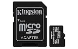 Kingston Canvas Select Plus Tarjeta microSD, SDCS2/16GB-2P1A Class 10 (2X Tarjetas,SD con Adaptador SD)