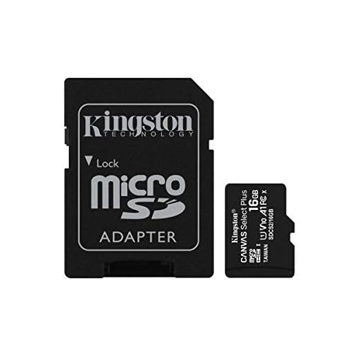Kingston Canvas Select Plus Tarjeta microSD, SDCS2/16GB-3P1A Class 10 (3X Tarjetas,SD con Adaptador SD)