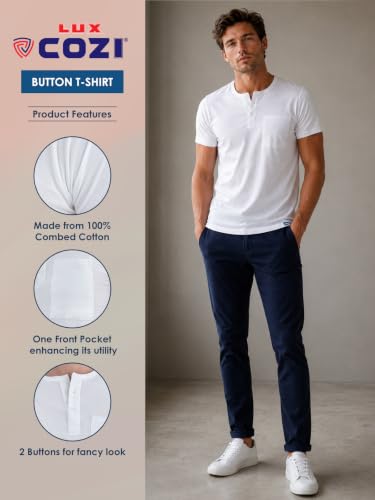 Image of Lux Cozi Men's Regular Fit T-Shirt