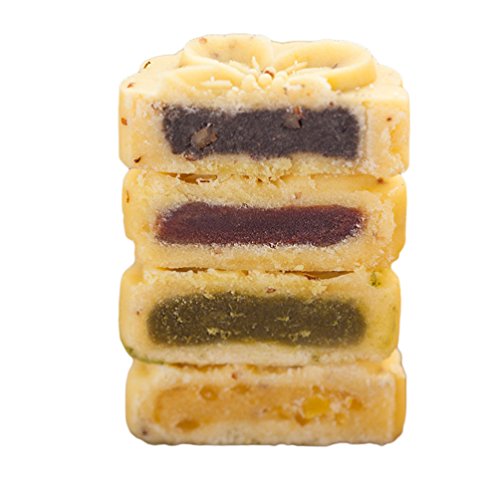 OuYang Hengzhi Hangzhou Local Specialty Traditional Cake Four Flavors as Dessert Afternoon Tea Match Dian Xin (four flavor mixed)