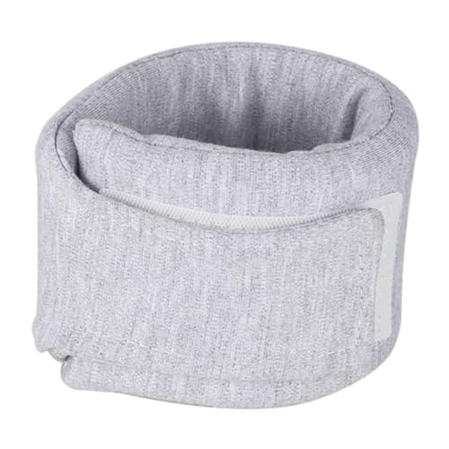 Quaziret Pet Scarf Collar Adjustable Fasten Tape Breathable Comfortable Neck Wear -Licking EVA Dog Post Surgery Wound Healing Protective Collar Pet Supplies Grey XS