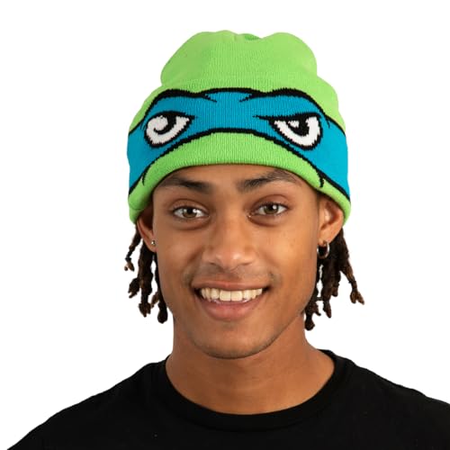 Bonnet TMNT Raph vert pour adulte bonnet en maille Tortues Ninja Raphael