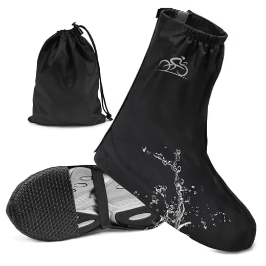 KAZATE Cubre Zapatos Impermeable, Cubrezapatos Impermeable Moto, Protector Calzado Lluvia Cubre Botas Lluvia Bicicleta, Zapatos a Prueba de Agua Cubierta Cubrecalzado Impermeable Cubrebotas