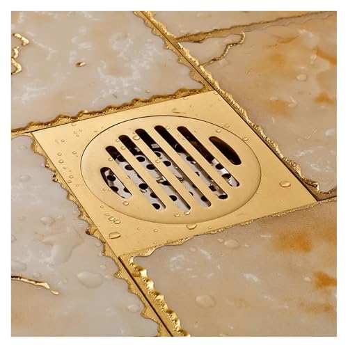 Drain de sol carré anti-odeur inox, adieu reflux douche et baignoire - 5
