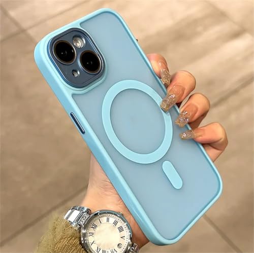 Coque magnétique en métal iPhone 12 Pro étui protection objectif chargement sans fil