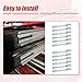 12 Pcs Early 2'' Double Loop Style Tool Box Drawer Slide Retaining Keeper Clips for Napa Mac Matco Proto Sears Craftsman Toolbox