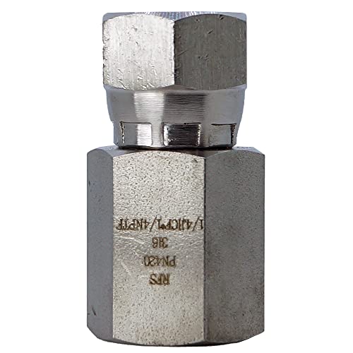RFS Stainless Steel Straight Tube Fitting, 3/8