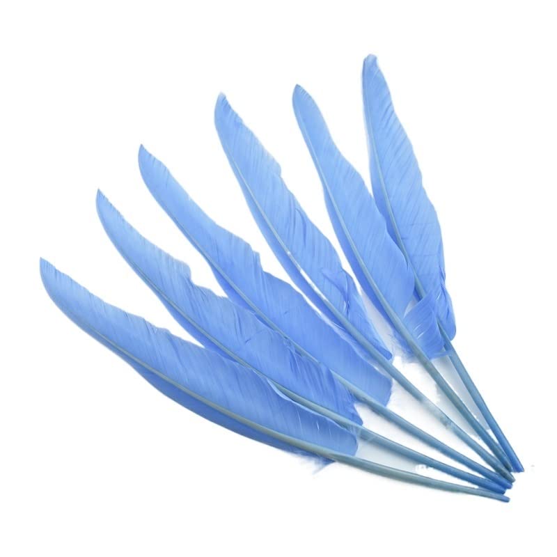 Plumas de pavo artesanías accesorios joyería y decoración de 25-30 cm