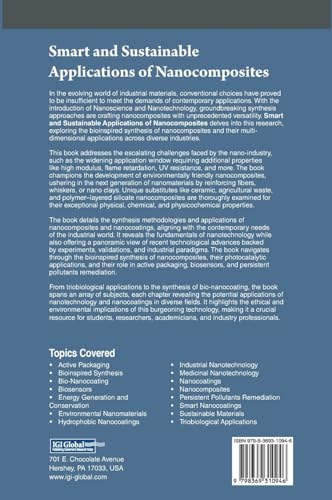 Smart and Sustainable Applications of Nanocomposites