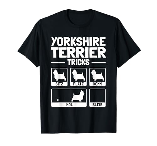 Lustiges Yorkshire Terrier T-Shirt Hund Geschenk Hundehalter T-Shirt