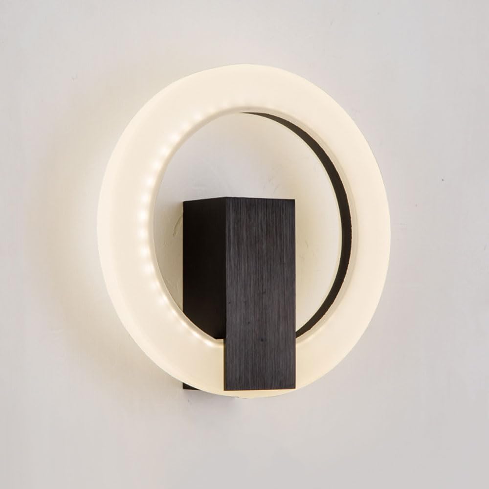 Wall lamps,Circle LED Sconce Light, 7W 4000K Lamp Shape Sconces For Hallway