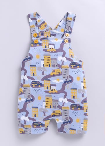 Image of BABYGO Baby Half Sleeve Rompers 100% Cotton for New Born Baby|Daily Suits for Baby Boys & Girls| 0-3M| 3-6M|6-9M|Onesies| Infant Clothes | Pack of 1
