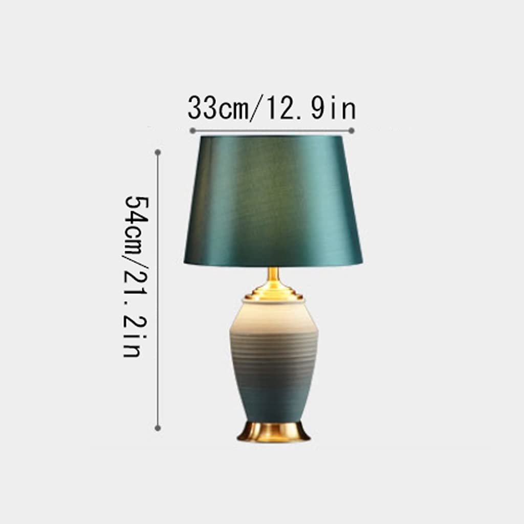 Lámpara de mesa Lampada da tavolo moderna Semplice ceramica da comodino Lampada da comodino Lampada for la casa di lusso Home Decor Lampade da comodo Adatto for caffè Caffè dormitorio y sala de estar