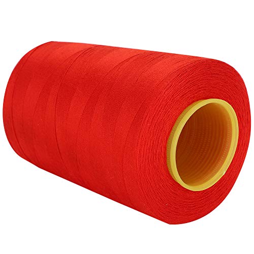Hilo de máquina de coser poliéster 8000 yardas rojo miniatura 3