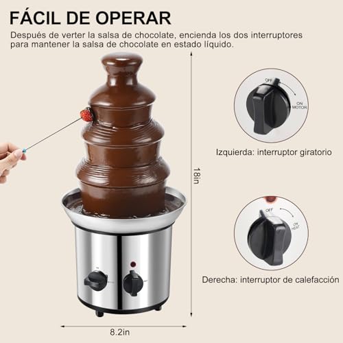 Recopilación y reviews de Fuente chocolate los preferidos por los clientes. 15 Imagen adicional