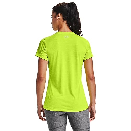 Image of Under Armour Womens Tech V-Neck Twist Short-Sleeve T-Shirt