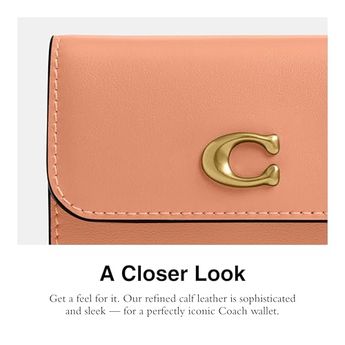 Coach Women's Essential Card Holder Wallet, B4/Peach4