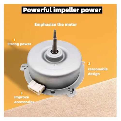 zoubeqie Drum Washing Machine Special Accessory Motor Compatible For LG 4681ER1007E Repair Parts Fan Blade, Impeller, Washing Machine, Dryer, Fan Blade Motor, Motor - Image 2