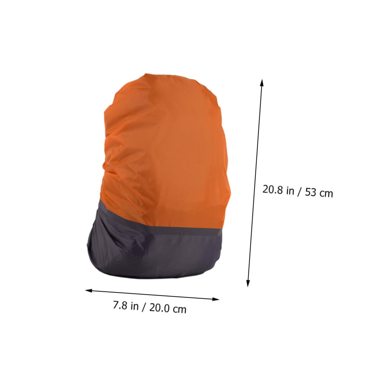 MUSISALY Outdoor Hiking Backpack Cover Night Safety Rain Cover Waterproof Bag for Travel