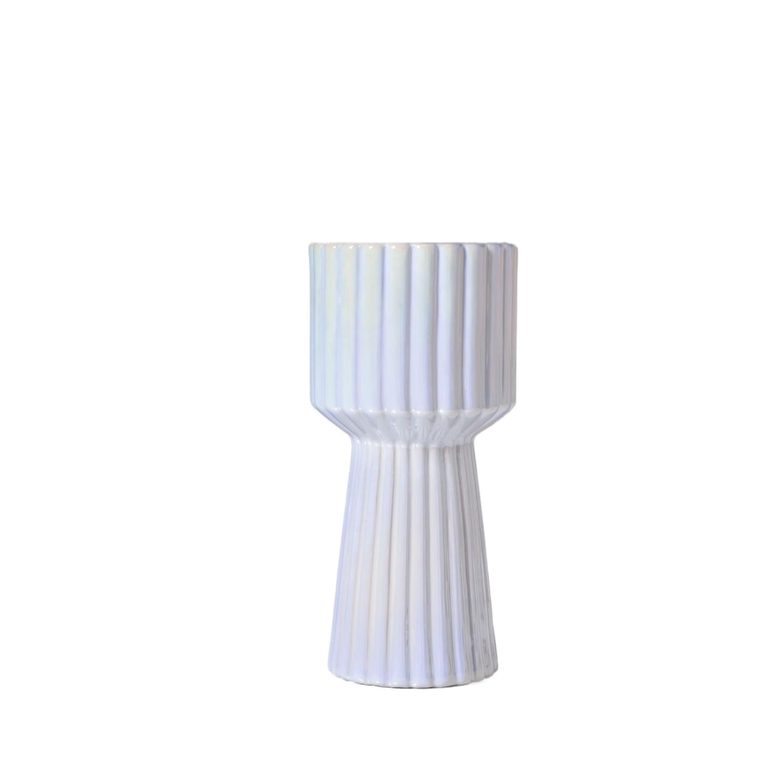 Flower Holder Colorful Ceramic Flower Vase For Dining Room Tabletop For Centerpiece