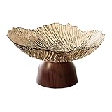 【Présentation élégante des fruits】 : Sublimez la présentation de vos fruits avec notre élégante coupe à fruits sur pied, conçue pour mettre en valeur et conserver les fruits avec élégance tout en optimisant l'espace sur votre table ou votre plan de travail.