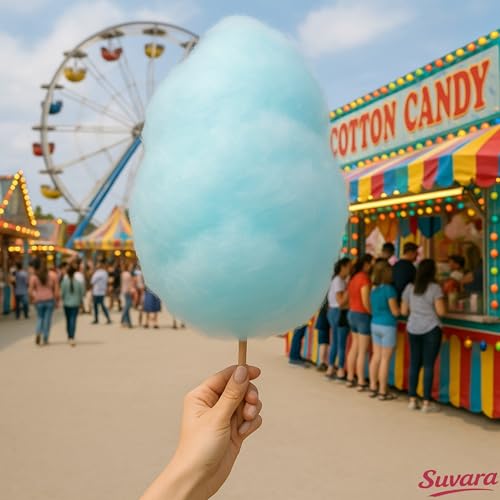 500G Heidelbeer Zucker für Zuckerwatte Aromazucker Farbzucker Blau für die Zuckerwattemaschine mit Zuckerwattezucker – Bild 5