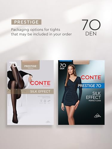 Image of Conte Classic Semi Opaque Silk Tights Prestige 70 Den