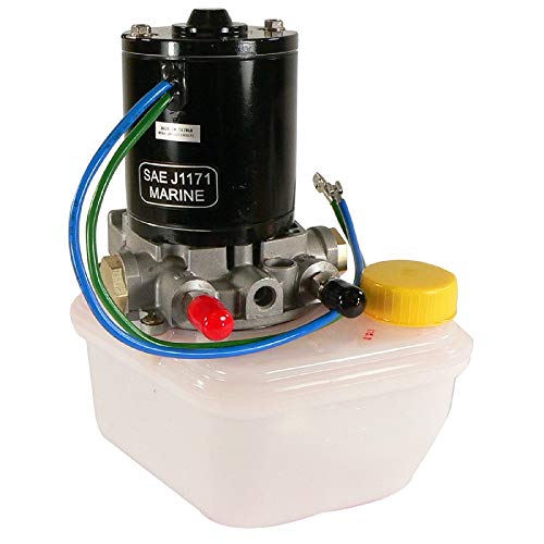 DB Electrical TRM0089 Tilt Trim Motor Pump & Reservoir for Power Pole Sportsman Anchor 4-6789, Pump SPN-F