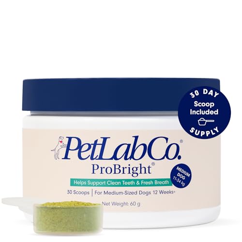 PetLabCo. ProBright Dental Powder Plaque & Breath Medium Dogs