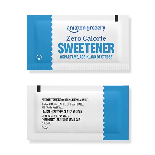 Amazon Grocery, Zero Calorie Aspartame Sweetener Packets, 230 Ct - image 4