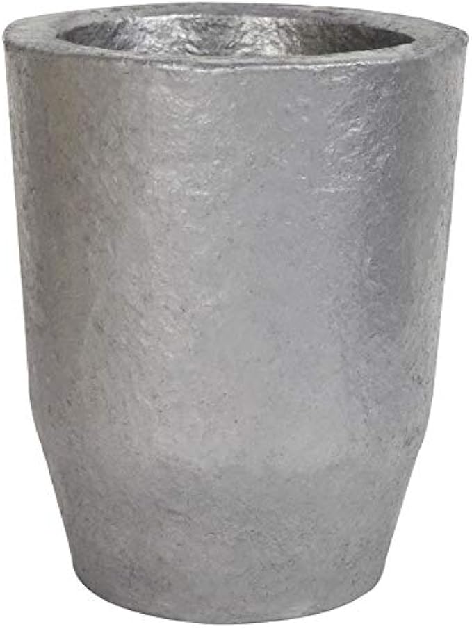 CANALHOUT silicon carbide graphite crucifix, molten metal crucifix can withstand high temperature 1800°C (300°F), cast refined aluminum gold, silver and copper (6KG No. 6)