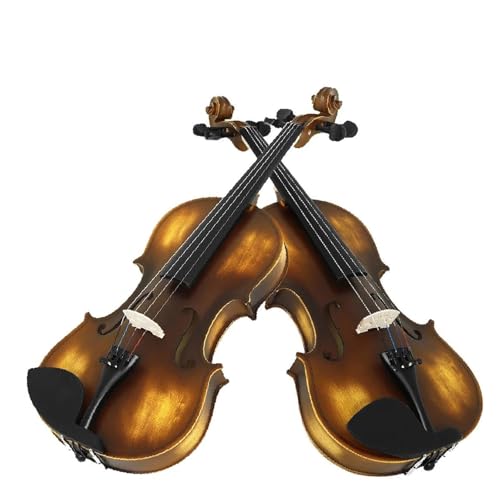 Violon acoustique bois massif taille 3/4 complet avec archet - 3