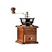 Molinillo De Café Manualmolinillo De Café Manual De Madera Clásico Mano De Acero Inoxidable Retro Coffee Spice Mini Burr Mill Con Cerámica De Alta Calidad