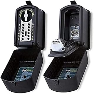 NRS Healthcare Keyguard Digital XL Key Safe - Wall Mounted, Police Approved, Outdoor Key Storage