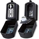 NRS Healthcare Keyguard Digital XL Key Safe - Wall Mounted, Police Approved, Outdoor Key Storage