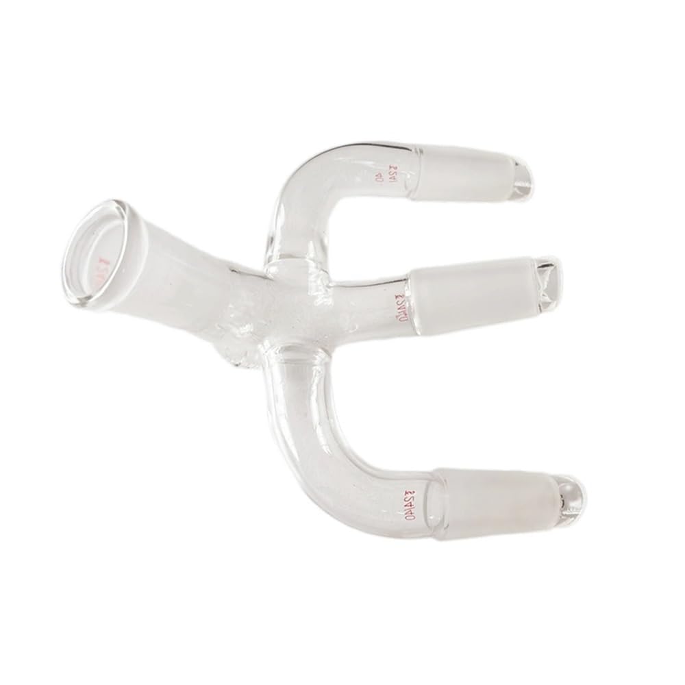 Adaptador receptor de vidrio 24/40 con junta esmerilada múltiple for cristalería de laboratorio